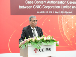 中歐學(xué)院Dipak Jain院長講話